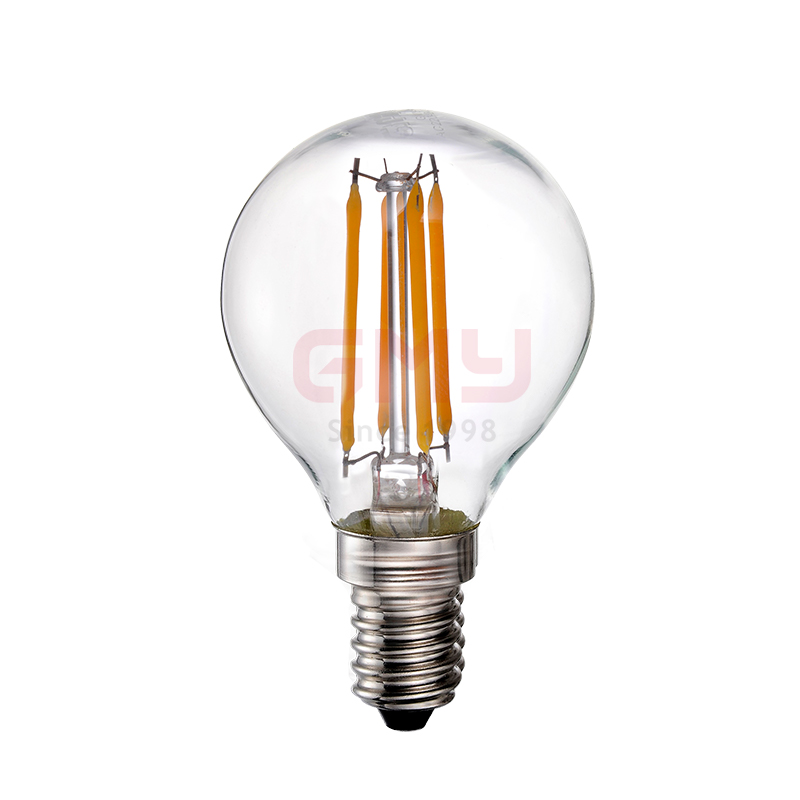 Dimmable P45 Led bulb E14/E27 Base LED filament bulb LED Edison Residential led bulb lamp Replacement Incandescent 